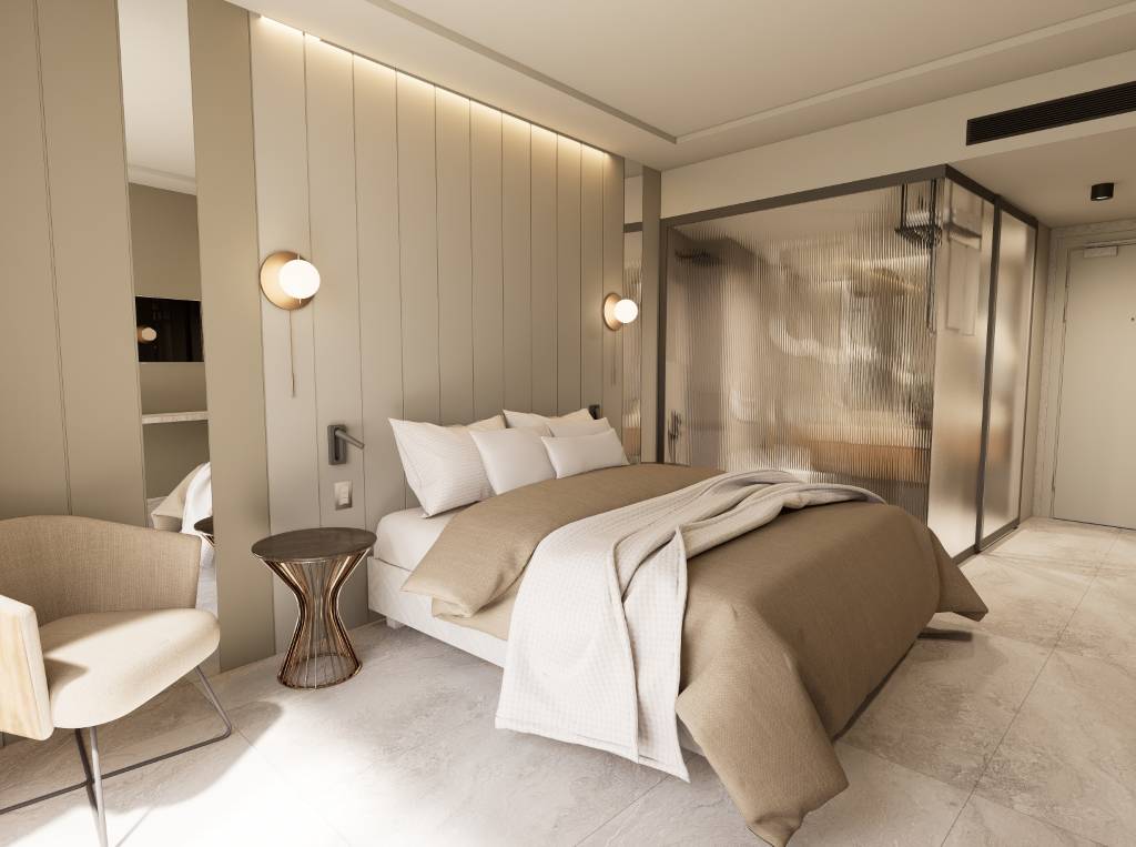 Yandan Deniz Manzaralı Standart Oda